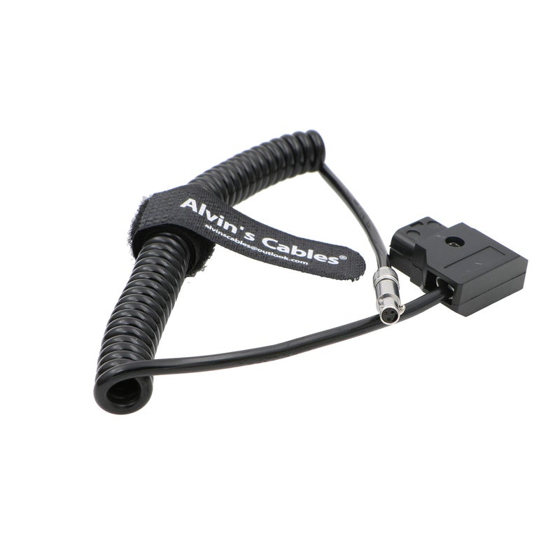 Alvin's Cables Odyssey 7 7q Monitor Coiled Power Cable Original NSC3F 3 Pin to D Tap - Image 2